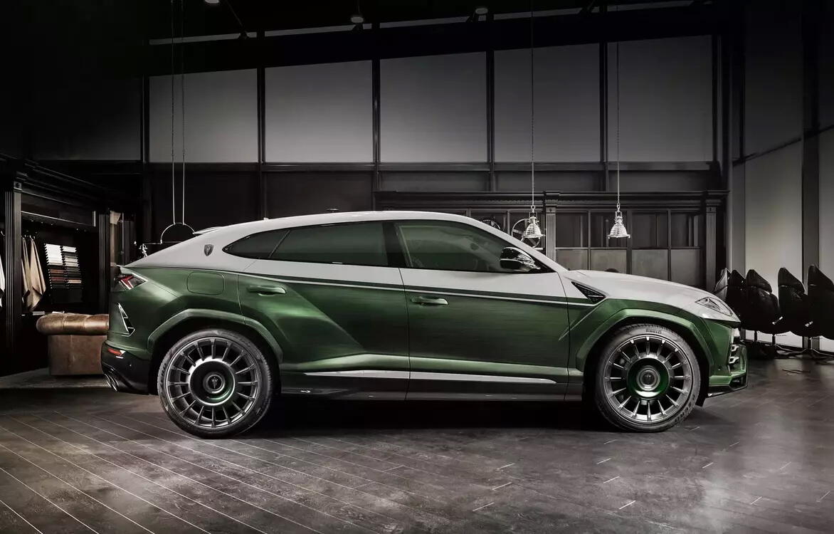 Lamborghini Urus получил необычный тюнинг в ирландском стиле