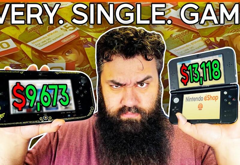 Блогер потратил $23 тыс. на покупку всех игр для Nintendo перед закрытием магазина