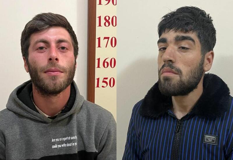 Qubada silsilə oğurluqlar edən şəxslər saxlanılıb