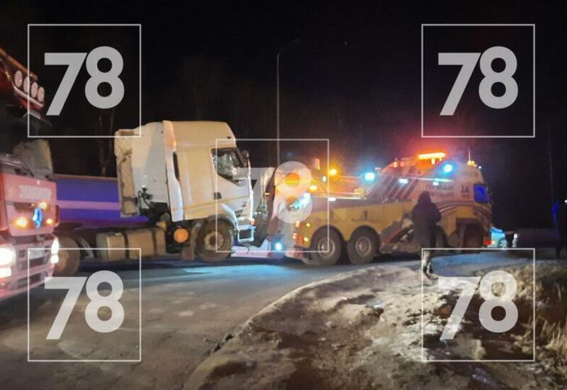 Кадры последствий ДТП в Санкт-Петербурге