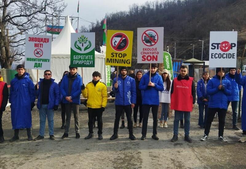 Мирная акция протеста на Лачинской дороге продолжается уже 101-й день
