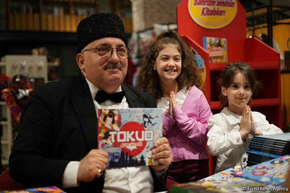 Творческая акция "Книги дяди Бахрама" в Бакинском книжном центре