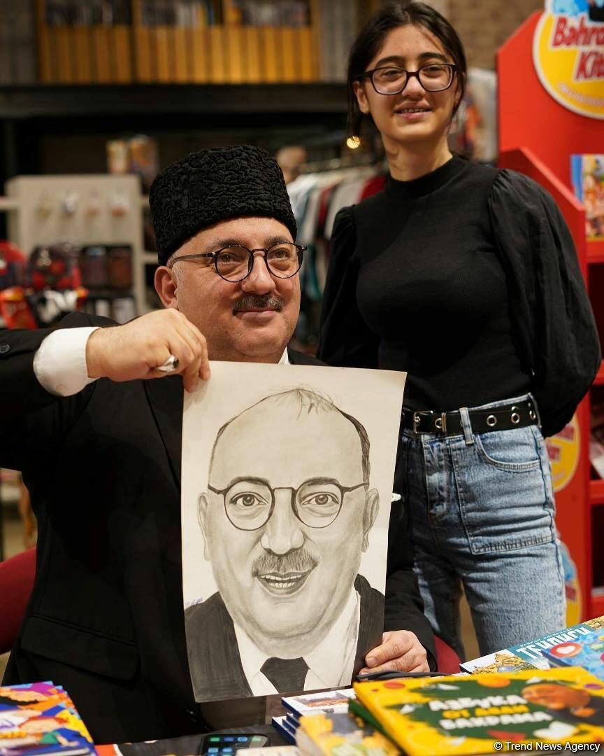 Творческая акция "Книги дяди Бахрама" в Бакинском книжном центре