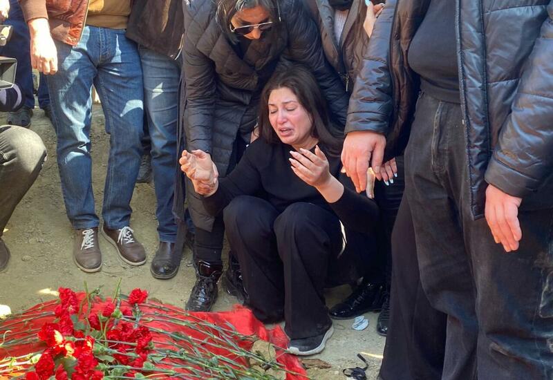 Dilarə Əliyeva həyat yoldaşı ilə vidalaşdı
