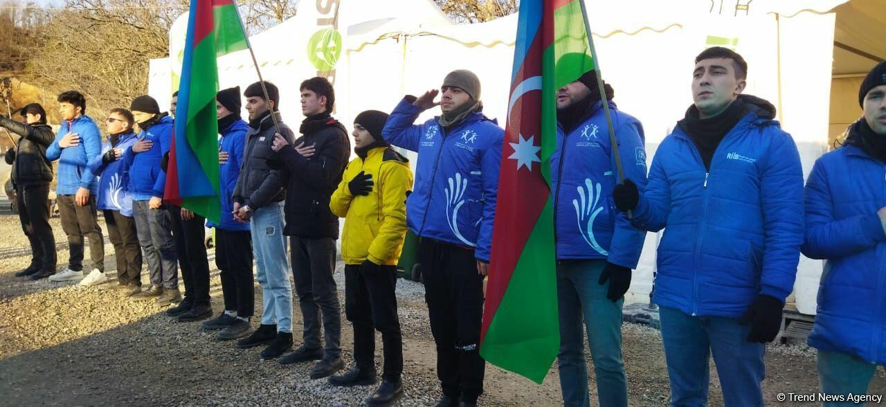 Мирная акция протеста на Лачинской дороге продолжается уже 102-й день