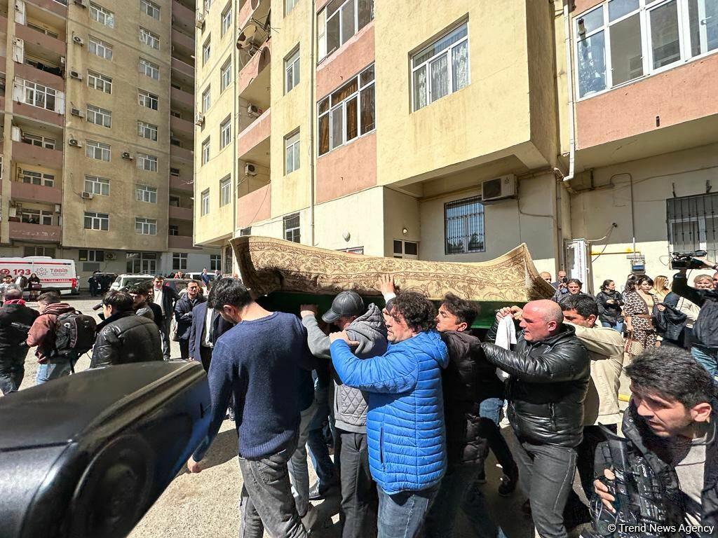 Прошла церемония прощания с Огтаем Алиевым