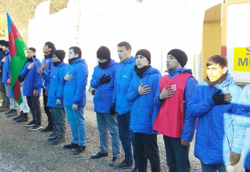 Мирная акция протеста на Лачинской дороге продолжается уже 103-й день