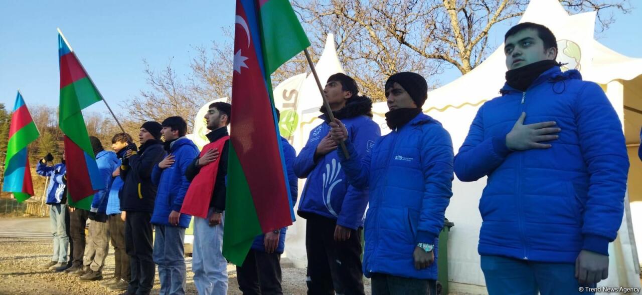 Мирная акция протеста на Лачинской дороге продолжается уже 103-й день