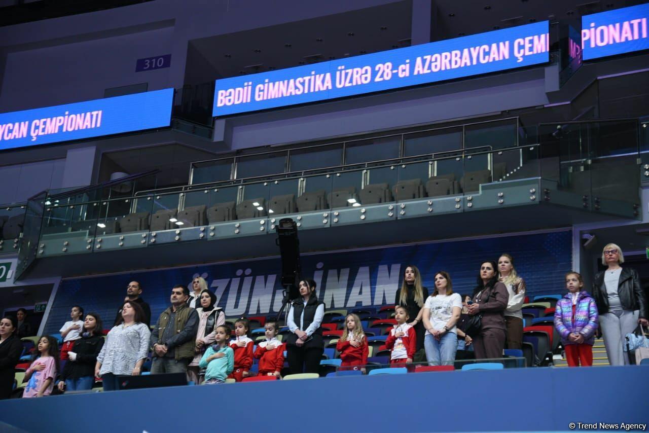 В Баку стартовал 28-й чемпионат Азербайджана по художественной гимнастике