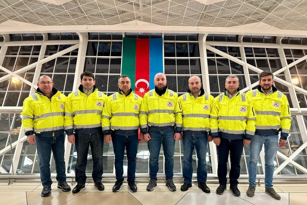 “Qardaş Köməyi platforması” nümayəndə heyəti növbəti dəfə Türkiyədə zəlzələ bölgəsinə səfər edib