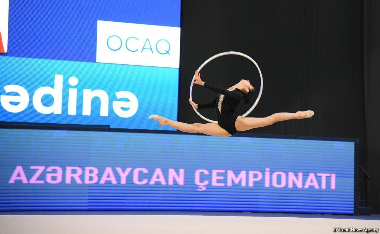 В Баку стартовал заключительный день 28-го чемпионата Азербайджана по художественной гимнастике
