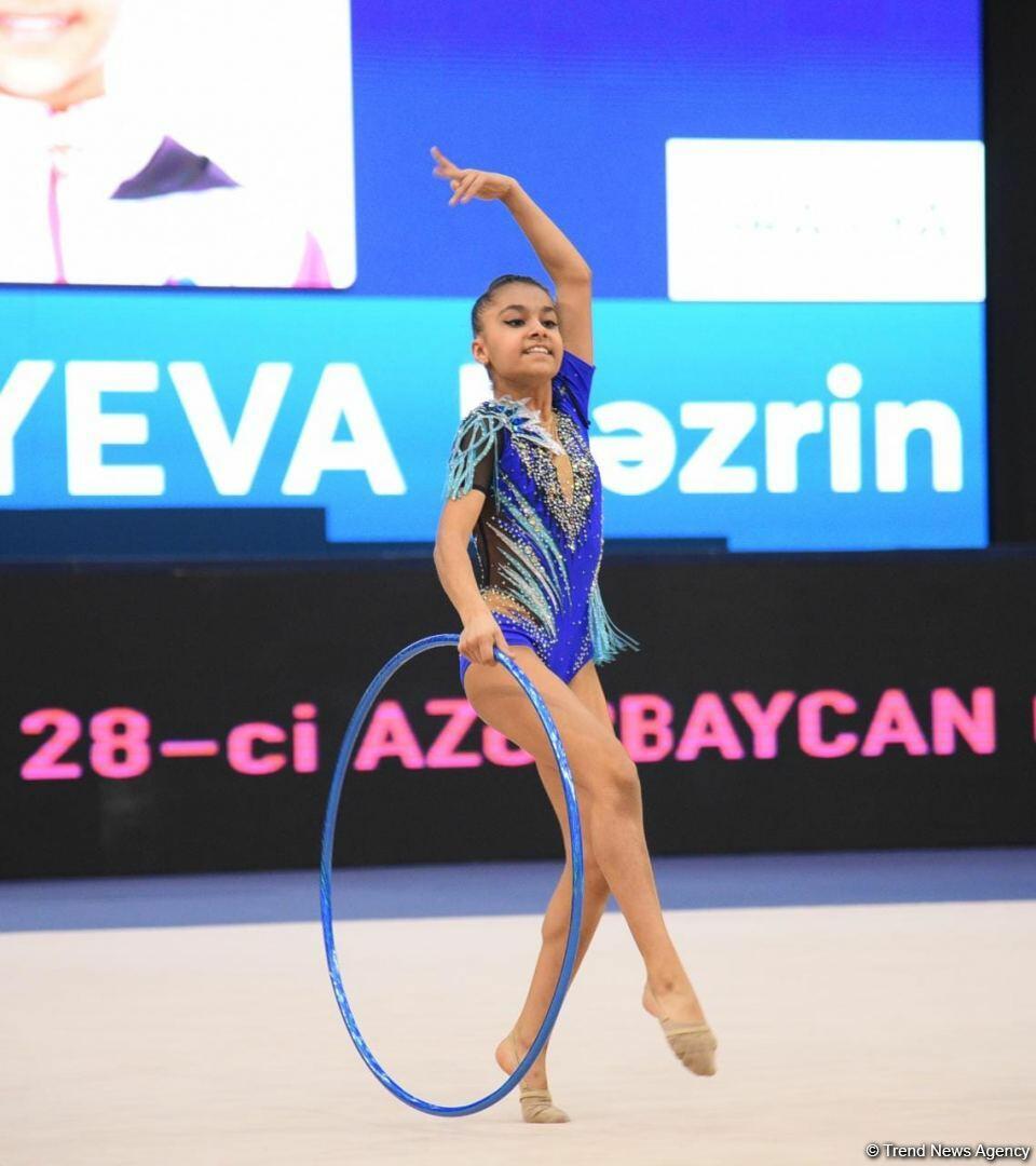 В Баку стартовал заключительный день 28-го чемпионата Азербайджана по художественной гимнастике