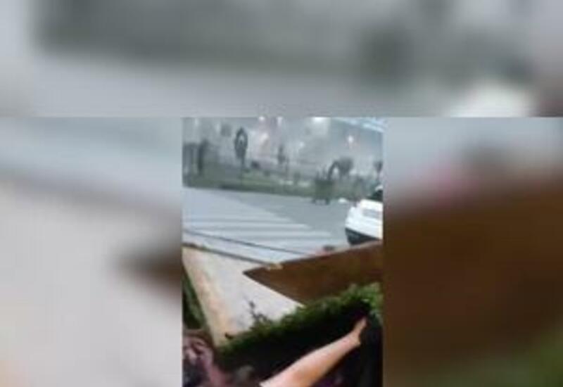 Страшный ураган обрушился на Батуми