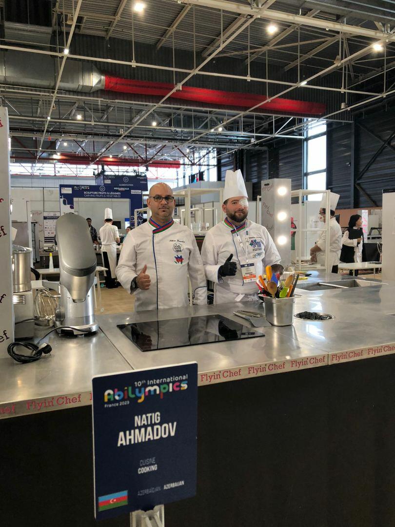 Представители Азербайджана впервые приняли участие в чемпионате абилимпийцев во Франции