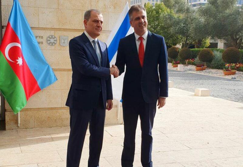 Azərbaycan və İsrail XİN rəhbərlərinin görüşü başlayıb
