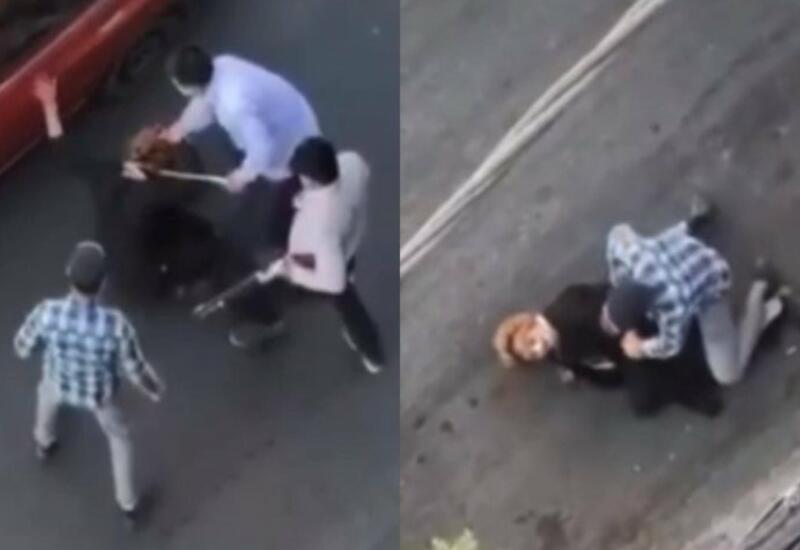 Женщина подверглась насилию прямо на улице в Иране