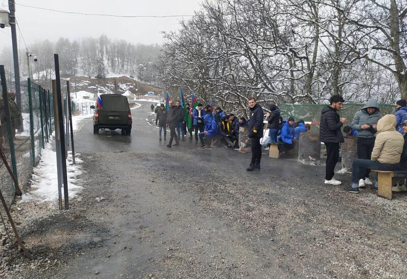 Sülhməramlılara aid 5 maşın Laçın yolundan maneəsiz keçib