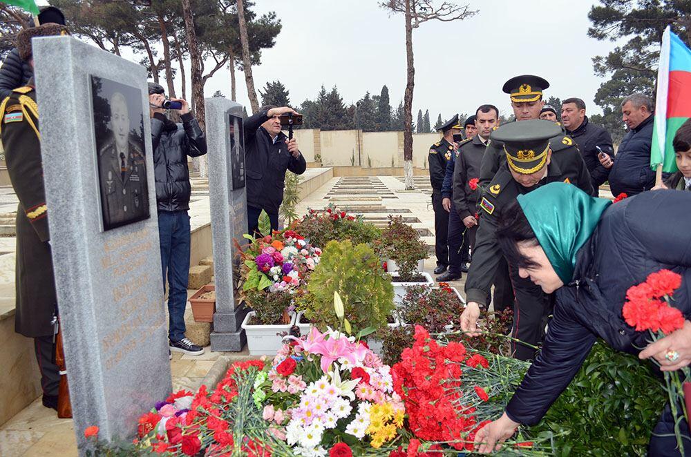 Milli Qəhrəman Şükür Həmidovun anım mərasimi keçirilib