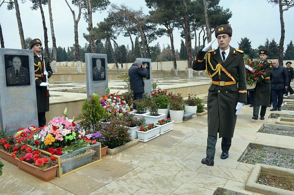 Milli Qəhrəman Şükür Həmidovun anım mərasimi keçirilib