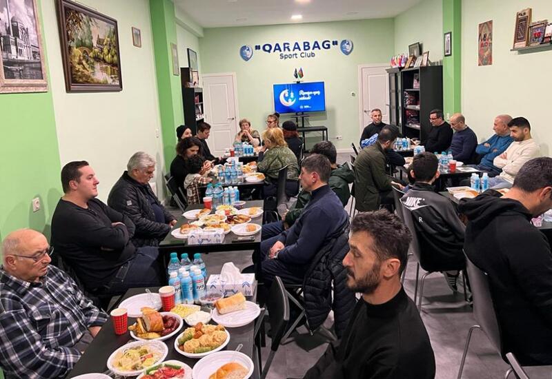 Rotterdamda iftar süfrəsi soydaşlarımızı bir araya gətirib