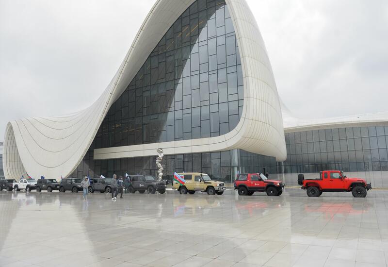 Автомобильная федерация Азербайджана организовала пробег внедорожников