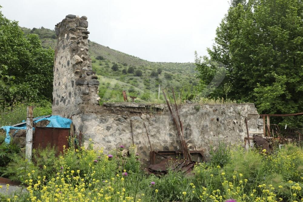 Разрушенное село Хендек Губадлинского района
