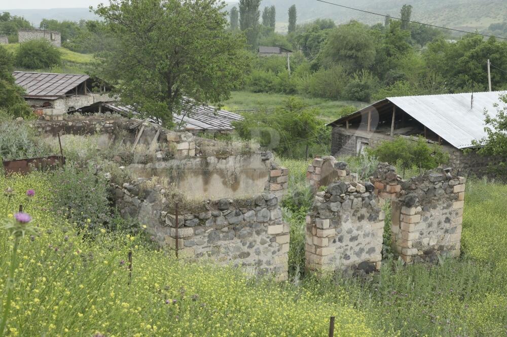 Разрушенное село Хендек Губадлинского района