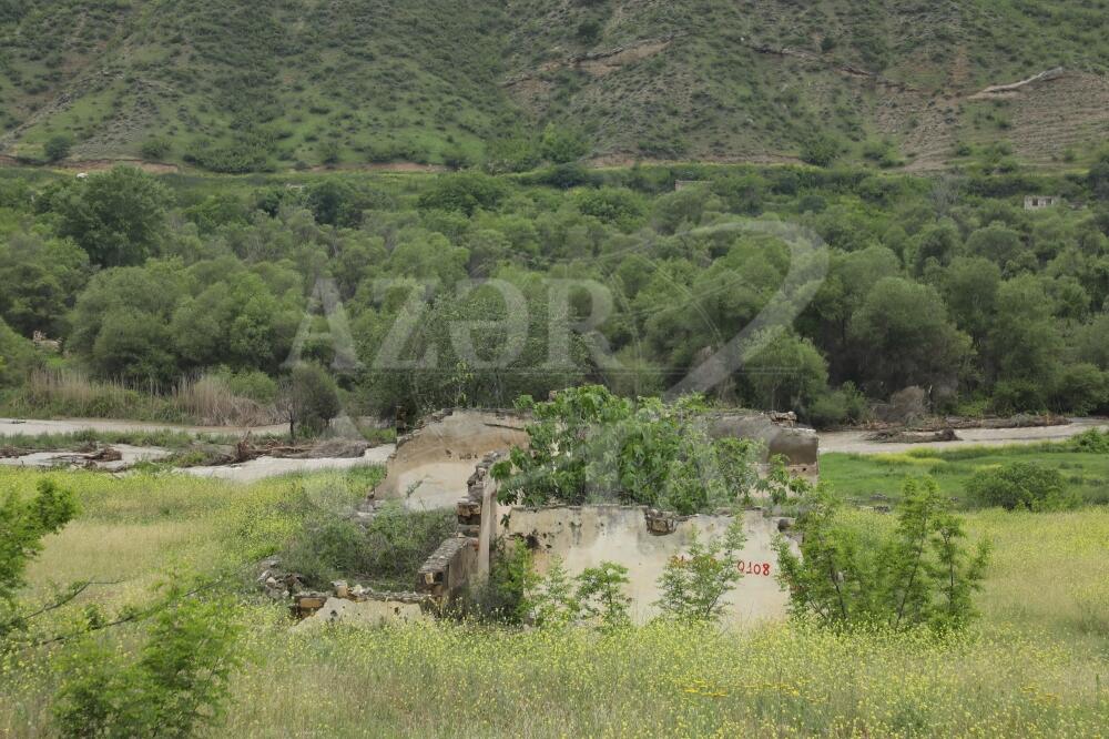 Разрушенное село Хендек Губадлинского района