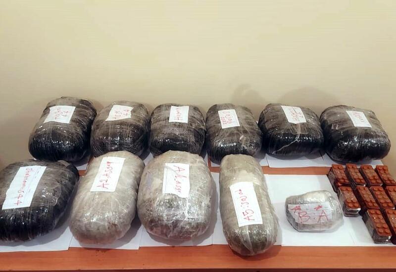 За два дня в Азербайджане изъяли десятки кг наркотиков