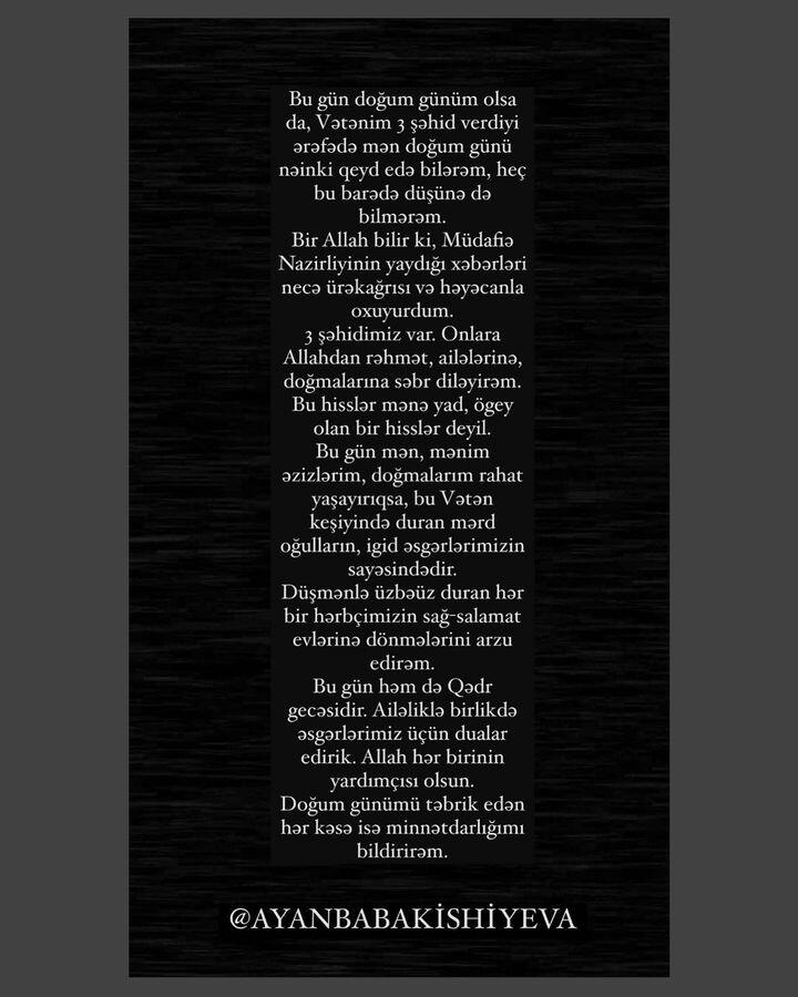 Ayandan təqdirəlayiq addım