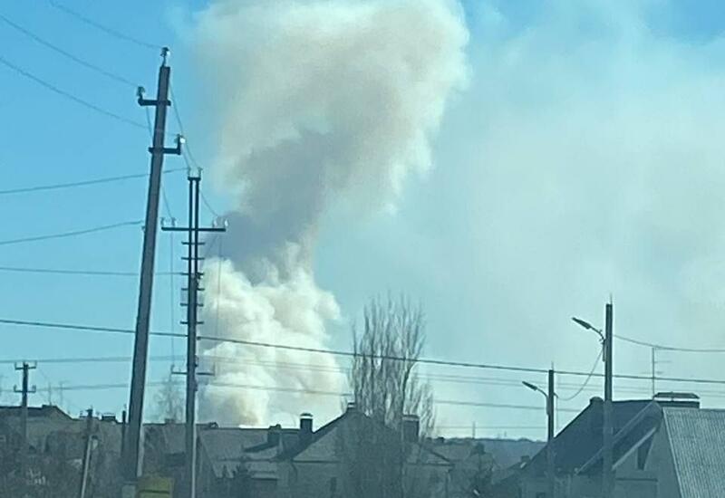 Мощный взрыв в Казани