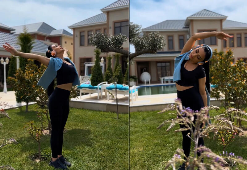 Vüsalənin möhtəşəm bağ evinin görüntüləri