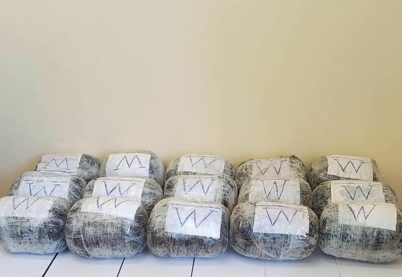 İrandan Azərbaycana 20 kiloqramdan artıq narkotik keçirilməsinin qarşısı alındı