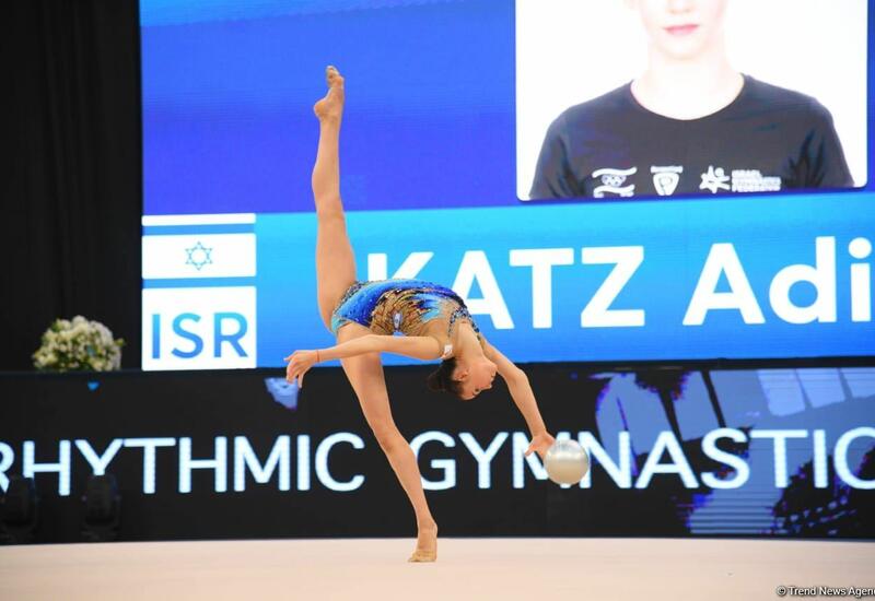 В Баку стартовал первый день соревнований Кубка мира FIG по художественной гимнастике