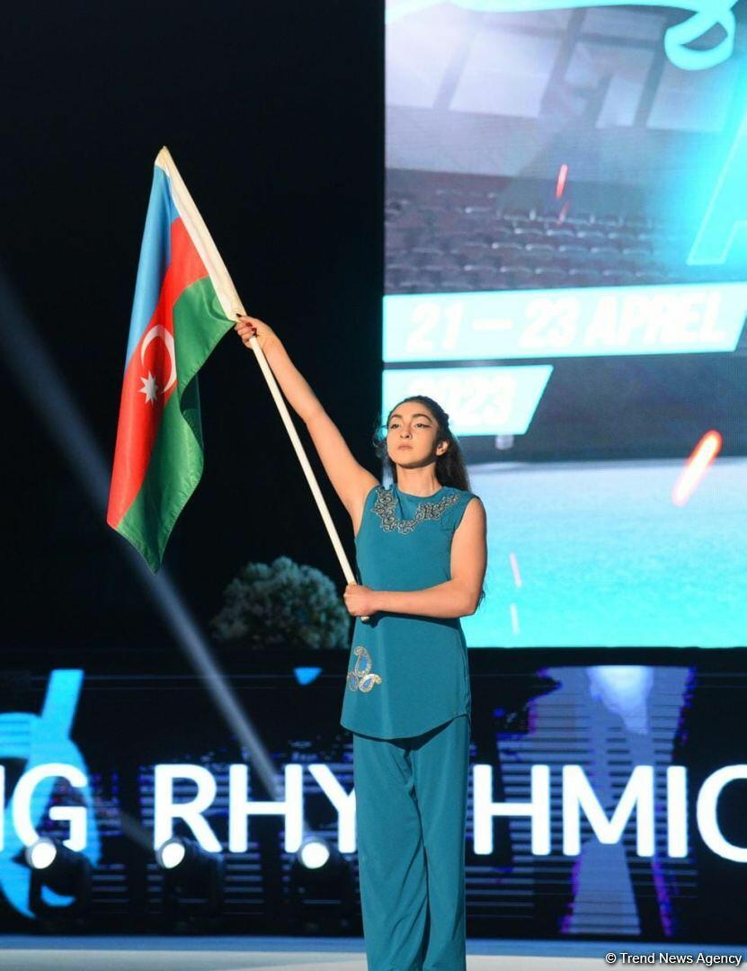 В Баку состоялось открытие Кубка мира FIG по художественной гимнастике