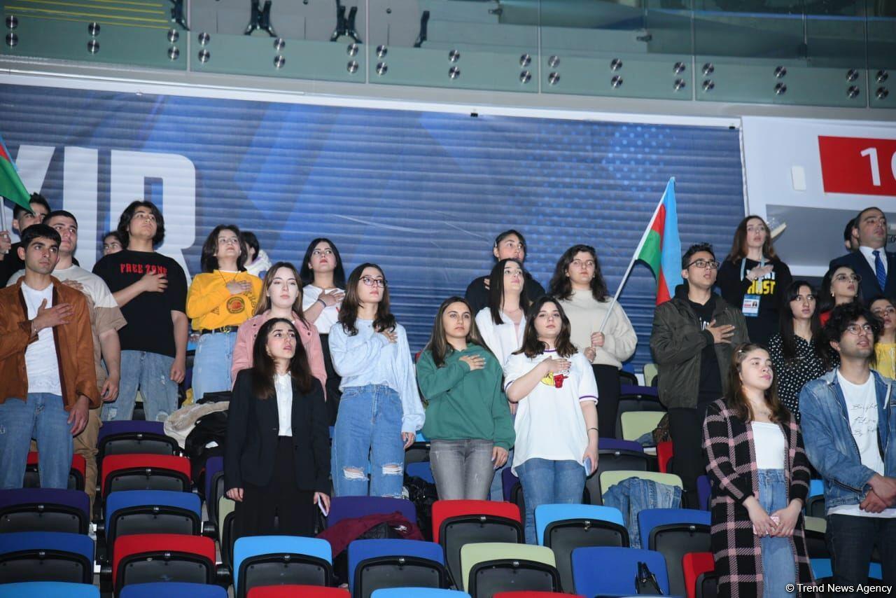 В Баку состоялось открытие Кубка мира FIG по художественной гимнастике