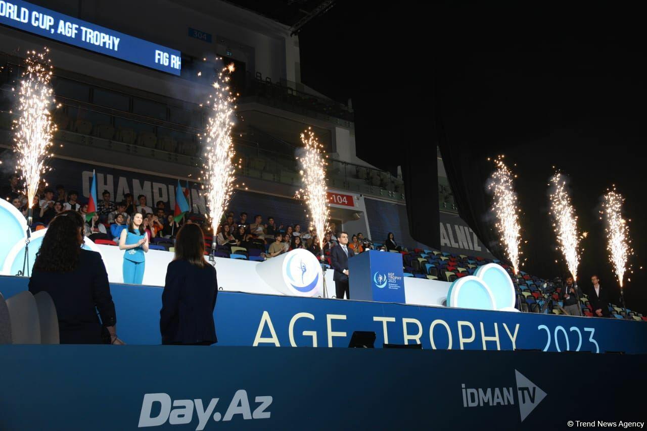 В Баку состоялось открытие Кубка мира FIG по художественной гимнастике