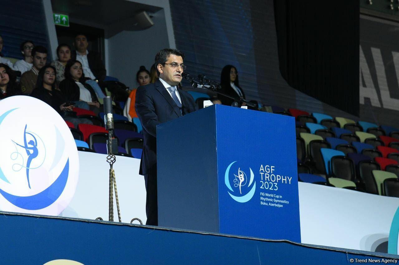 В Баку состоялось открытие Кубка мира FIG по художественной гимнастике