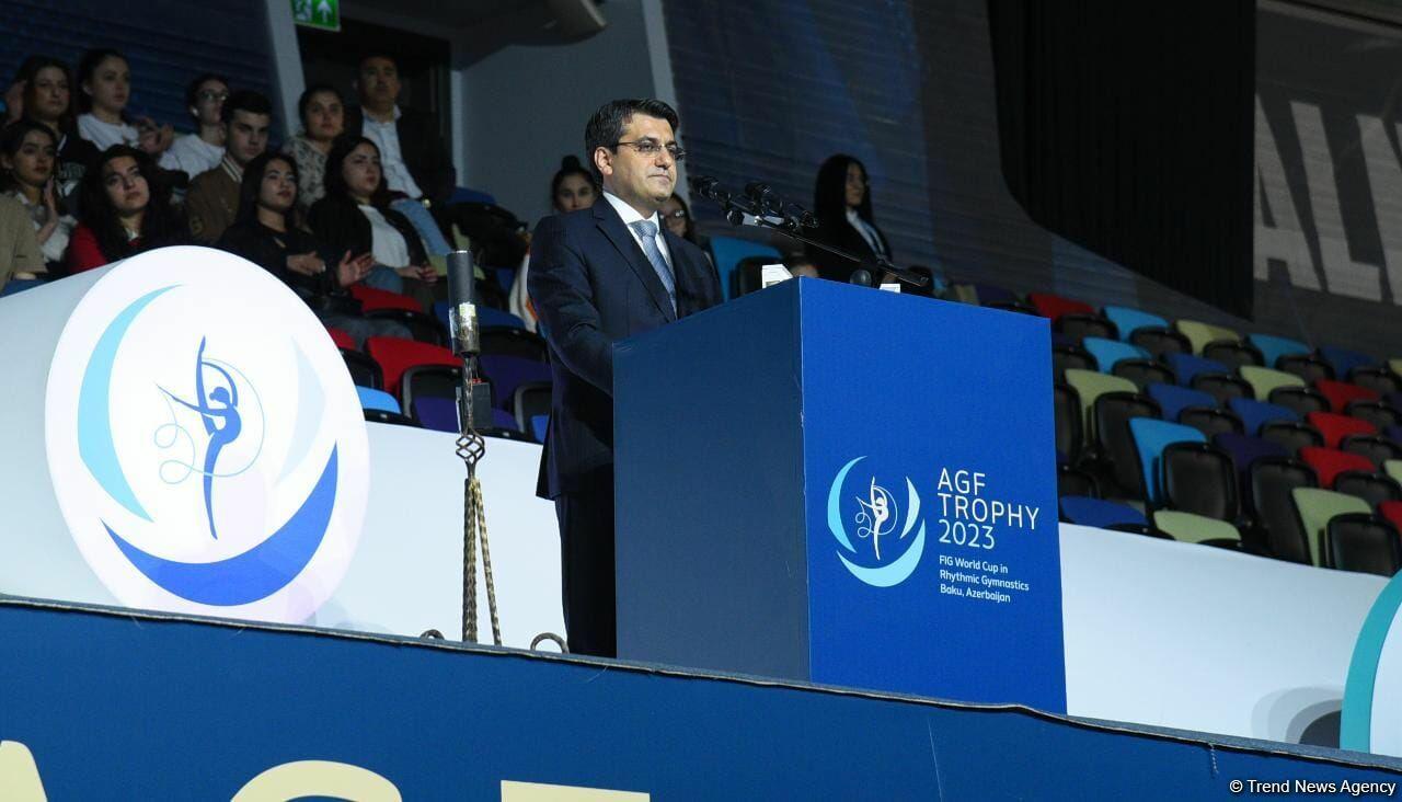 В Баку состоялось открытие Кубка мира FIG по художественной гимнастике