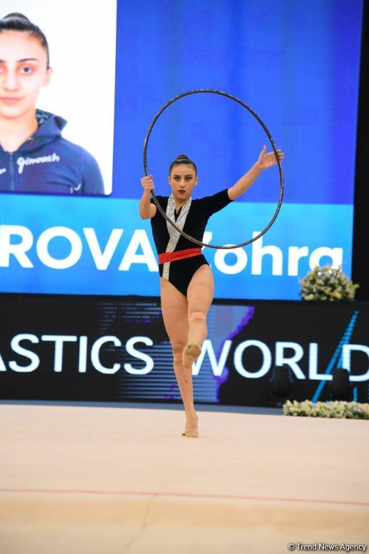 В Баку стартовал первый день соревнований Кубка мира FIG по художественной гимнастике