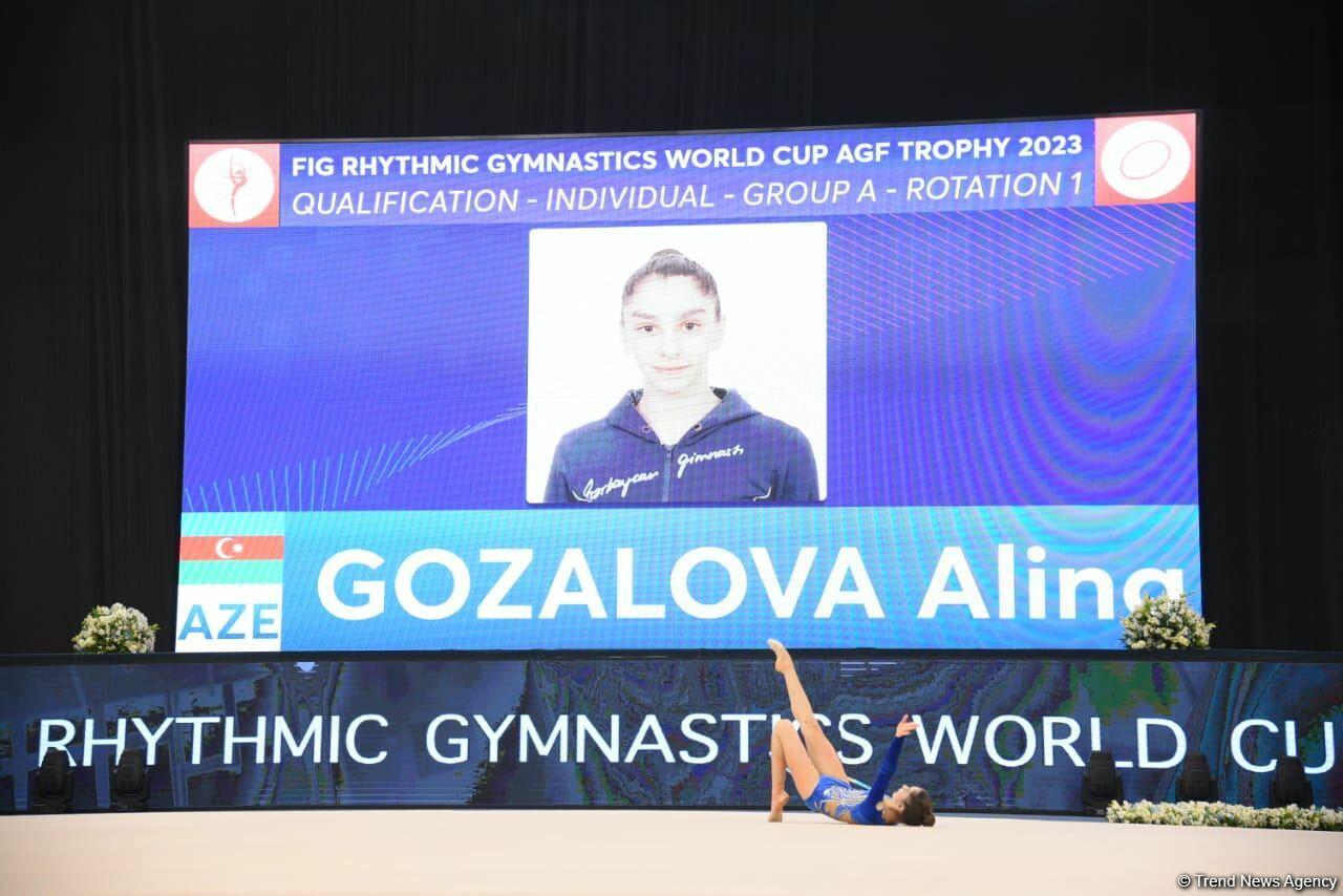 В Баку стартовал первый день соревнований Кубка мира FIG по художественной гимнастике