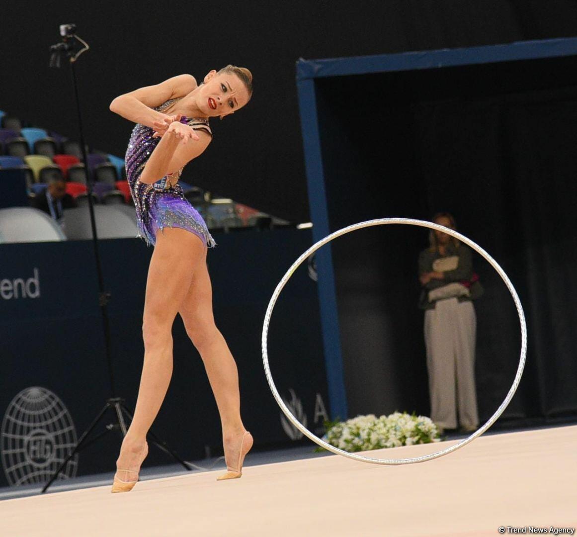 В Баку стартовал первый день соревнований Кубка мира FIG по художественной гимнастике