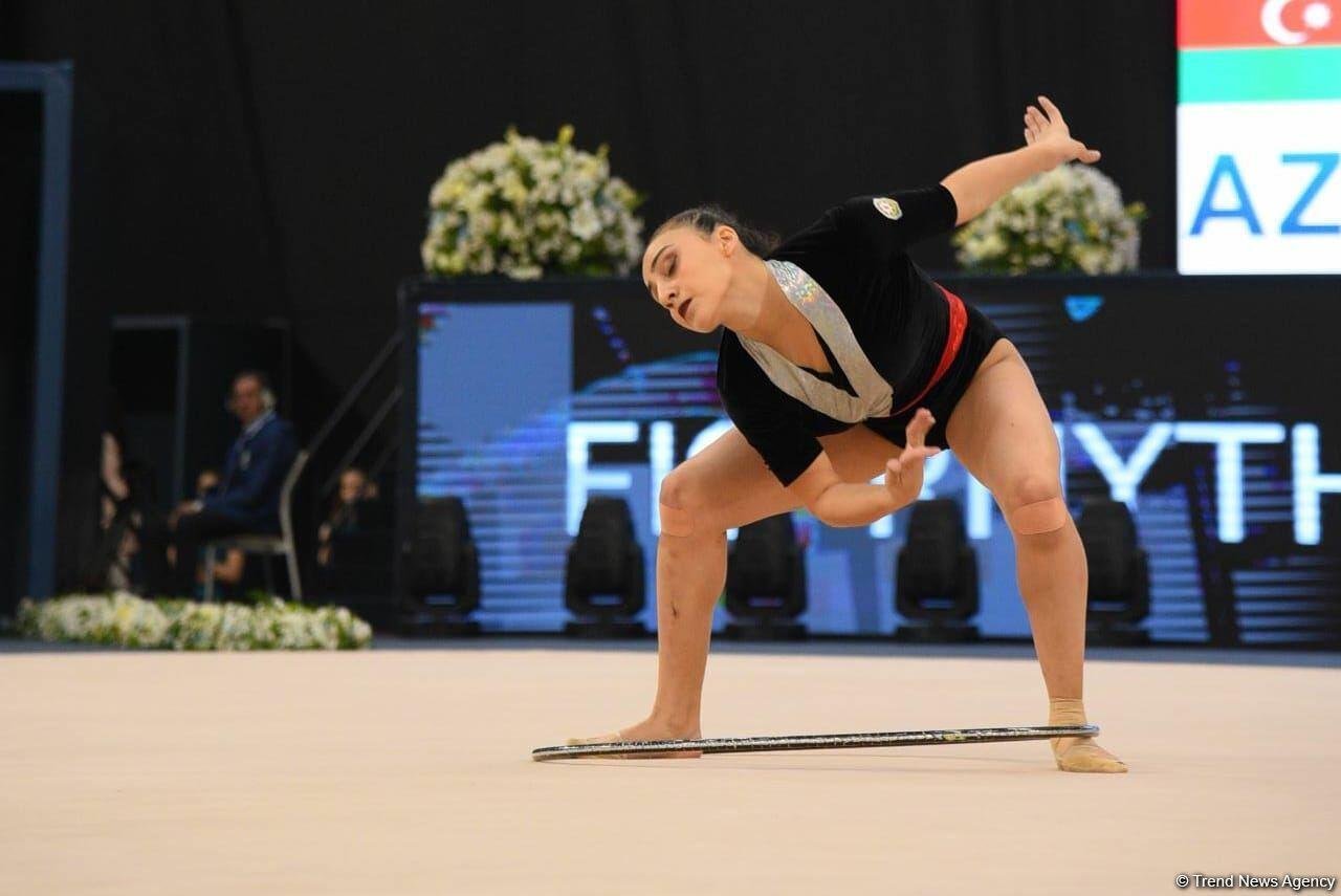 В Баку стартовал первый день соревнований Кубка мира FIG по художественной гимнастике
