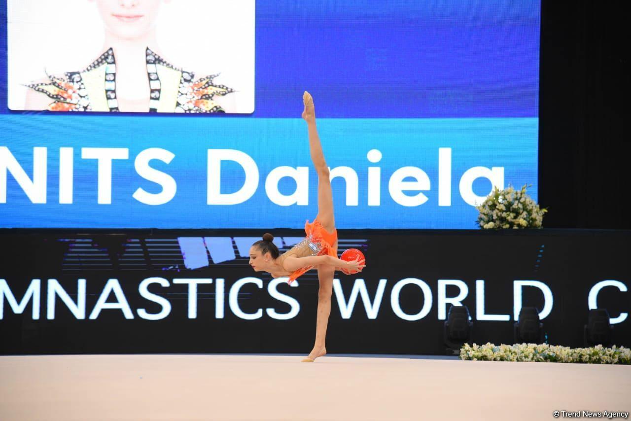 В Баку стартовал первый день соревнований Кубка мира FIG по художественной гимнастике