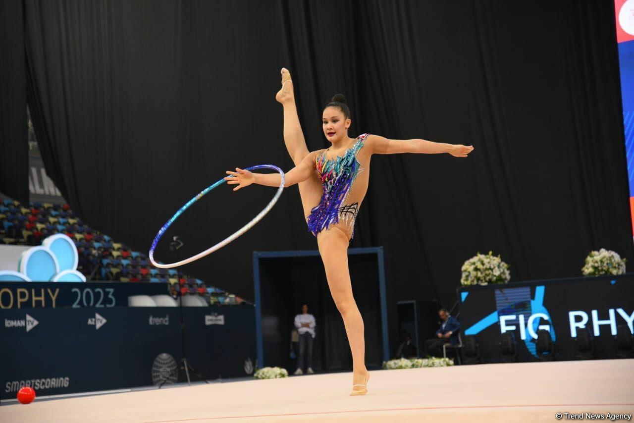 В Баку стартовал первый день соревнований Кубка мира FIG по художественной гимнастике