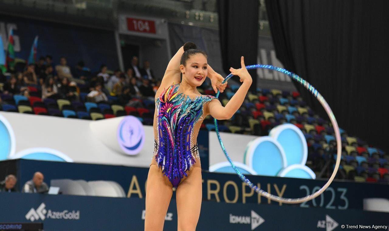 В Баку стартовал первый день соревнований Кубка мира FIG по художественной гимнастике
