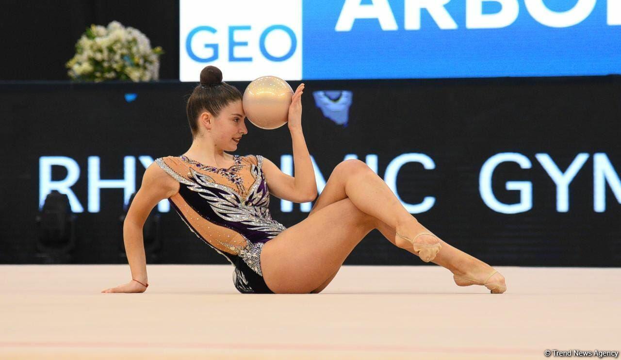 В Баку стартовал первый день соревнований Кубка мира FIG по художественной гимнастике