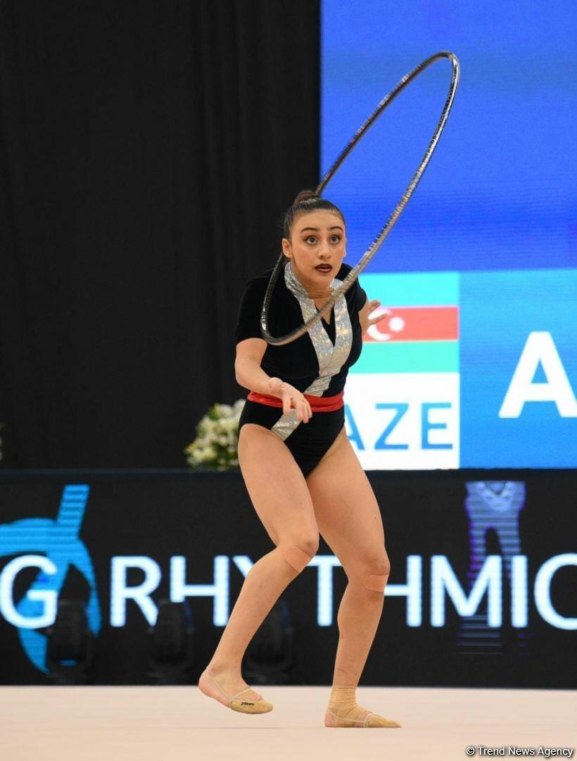 В Баку стартовал первый день соревнований Кубка мира FIG по художественной гимнастике