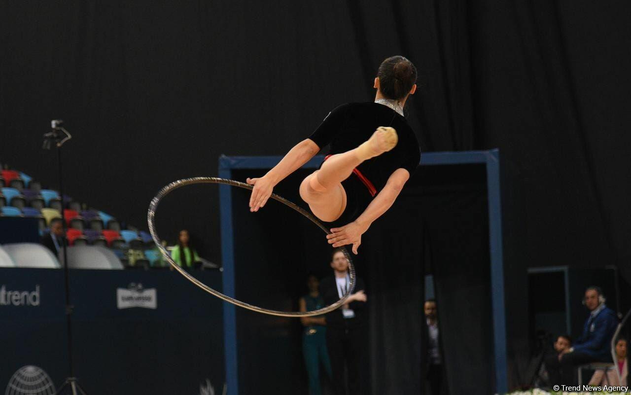 В Баку стартовал первый день соревнований Кубка мира FIG по художественной гимнастике
