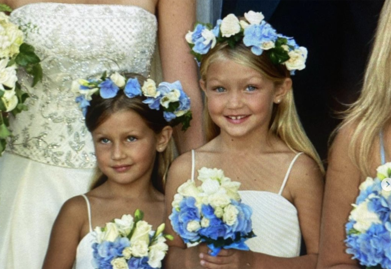 Белла Хадид поздравила сестру и поделилась детскими фотографиями